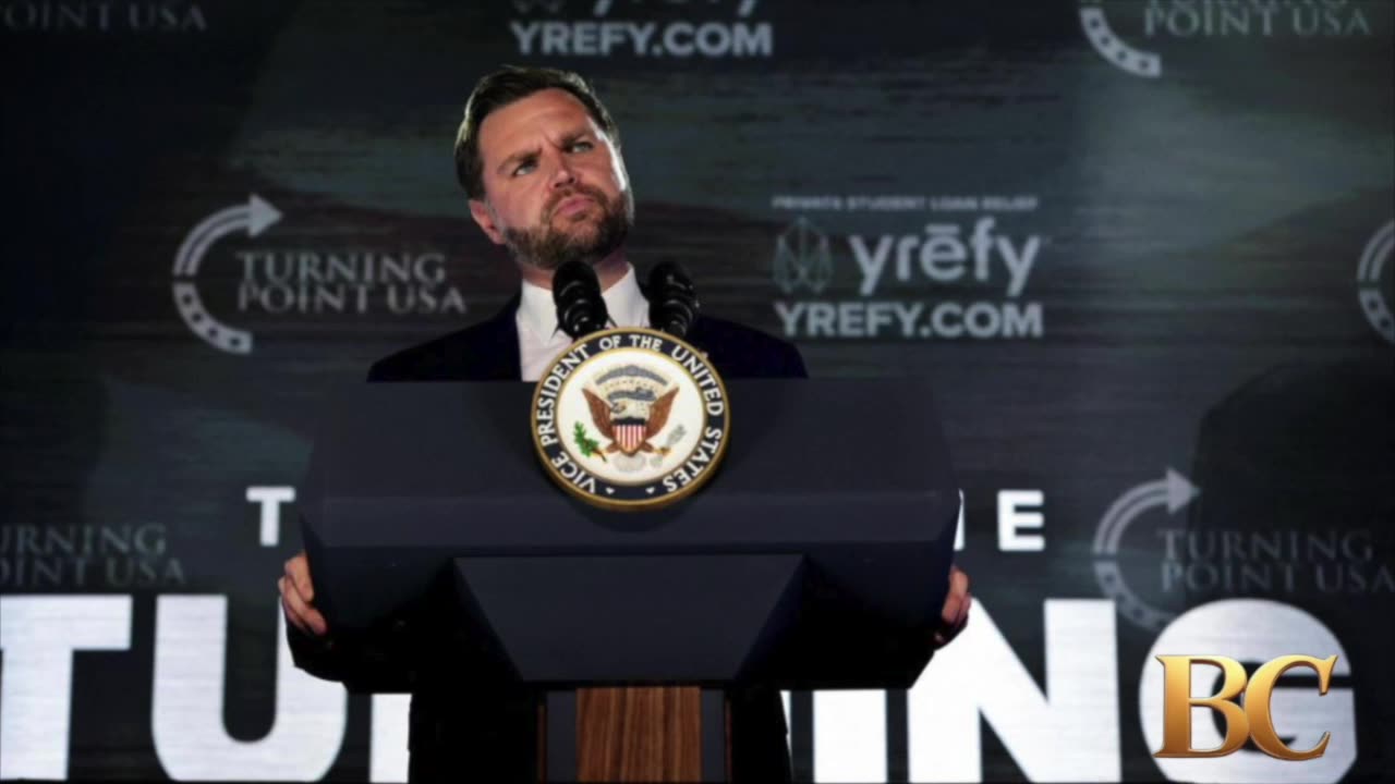 JD Vance calls for reduction in legal immigration at Turning Point event