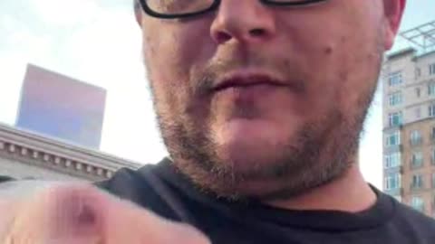 Walking downtown talking to Portland’s!