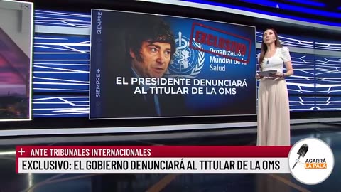 President Milei denounces Tedros Ghebreyesus head of the WHO for crimes against humanity