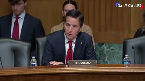 Sen Bernie Moreno CONFRONTS Democrat witness who says "I don't think the Biden administration