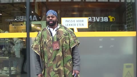 Part 1 Hebrew Israelites Street Teaching 12-10-2025 The Hague (Netherlands) Flow In The Spirit