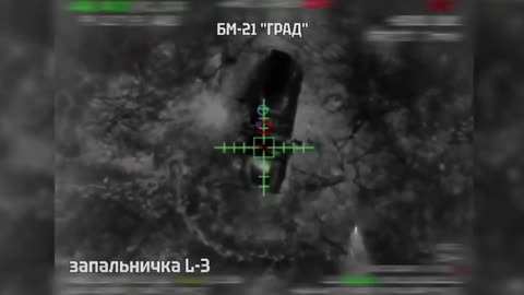 A Fully-Loaded Russian Launcher is Blown to Bits(Incredible Detonation)