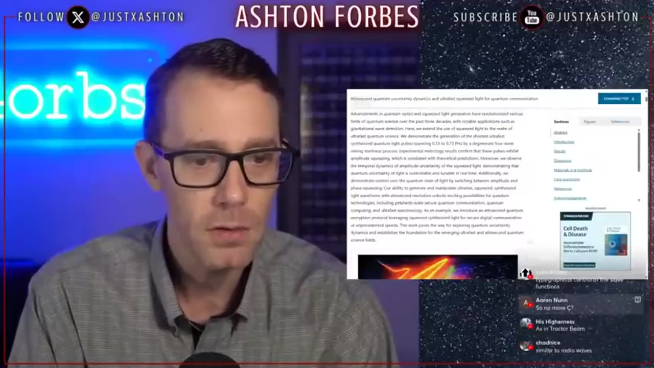 Ashton Forbes - The Key to Faster-Than-Light Communication