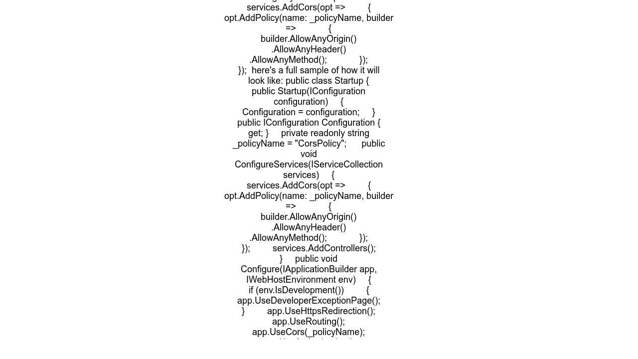 POST 405 (Method Not Allowed) error on Azure using Blazor, but everything works on localhost