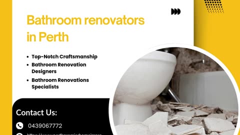 Expert Bathroom Renovators in Perth – Transform Your Space with Style and Functionality