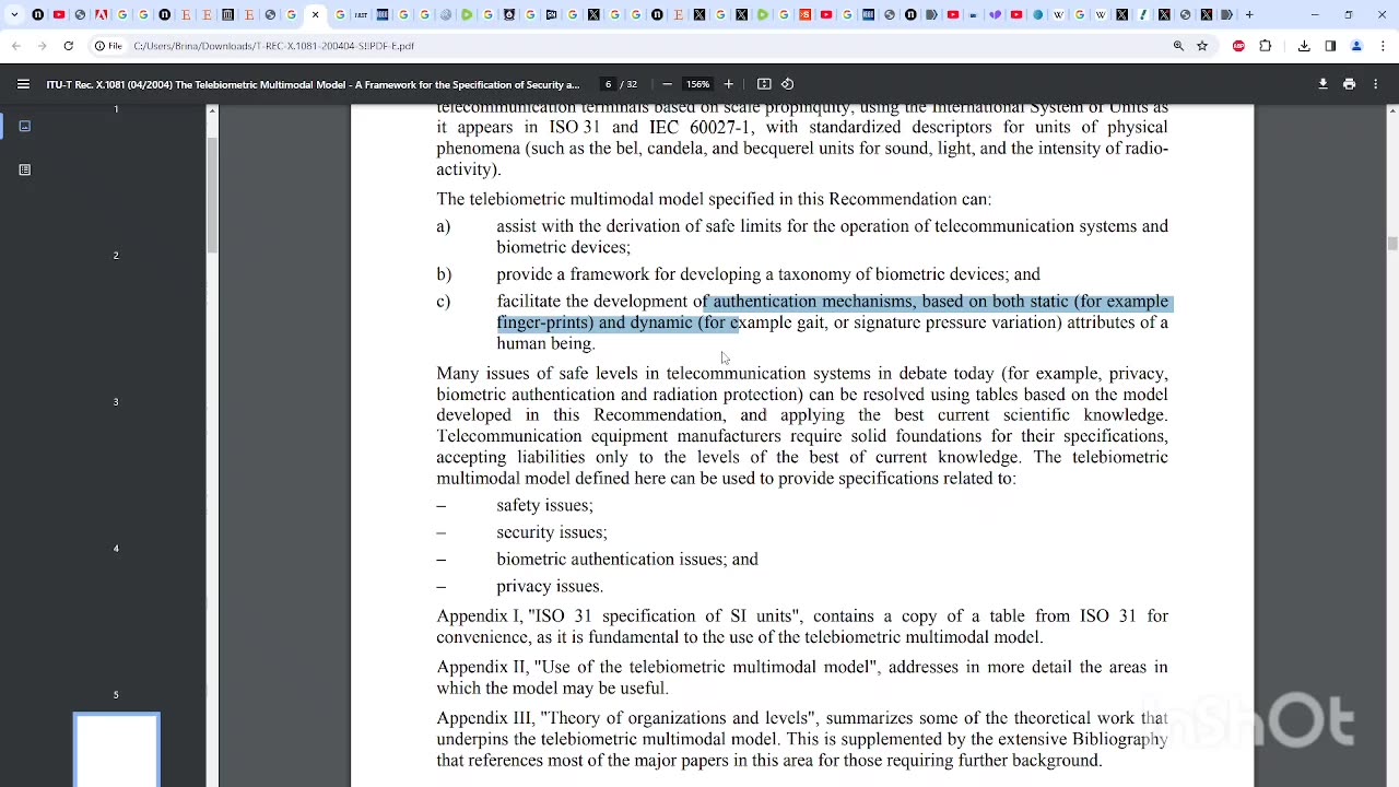 TeleBiometrics ITU 2004