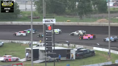 Qualifying Heat Races | Crawford County Speedway | 6-25-2021