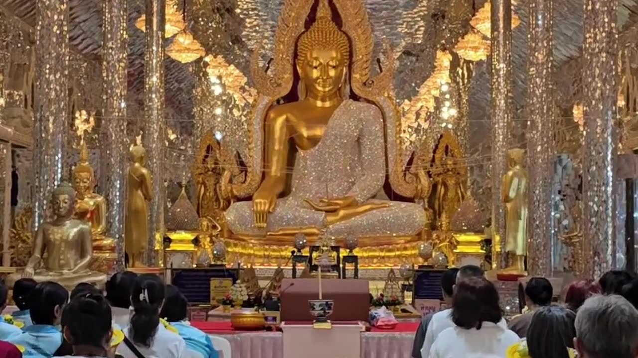 สมาทานพระกรรมฐาน งานสวดพระคาถาเงินล้าน ๑๐๘ จบ ๙มี.ค.๒๕๖๘