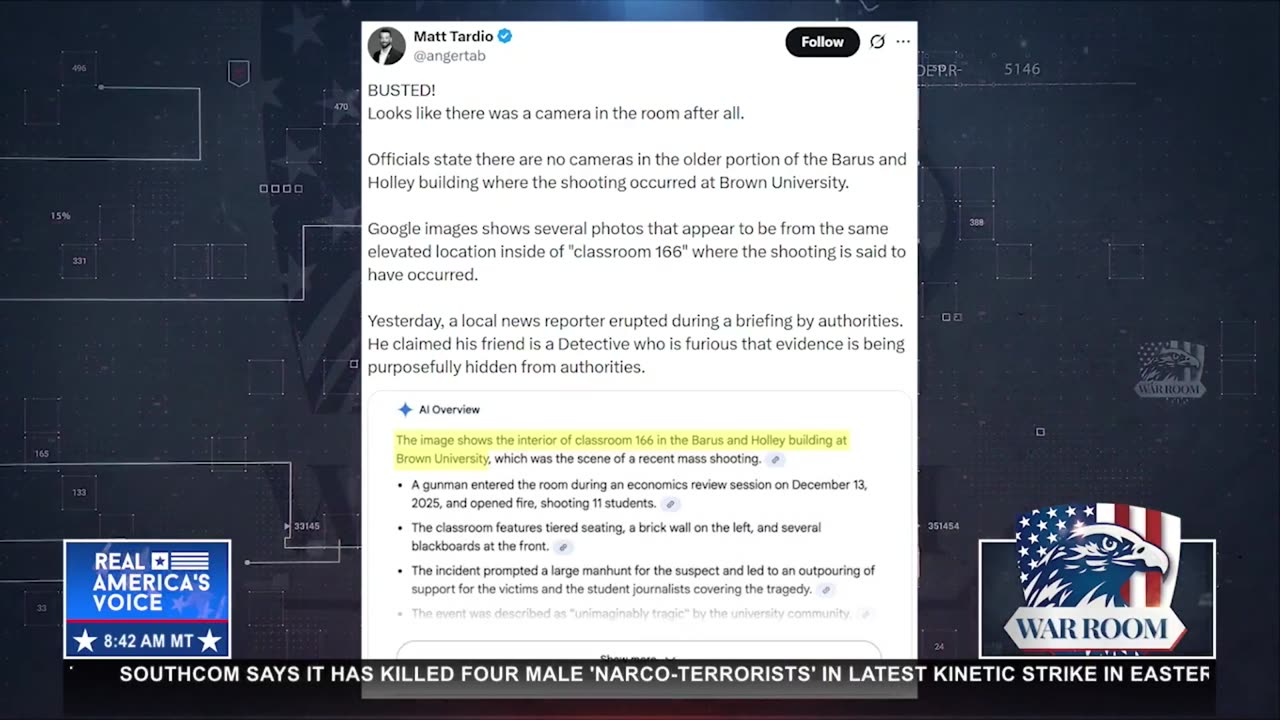 CALL FOR FBI TAKEOVER AT BROWN