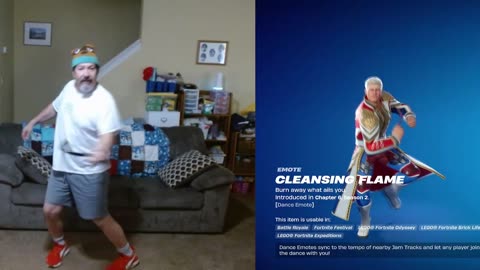 FFG Dance Fortnite Emotes Cleansing Flame