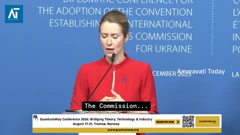 Ukraine Claims Commission Adopted| Press Point by Berset & Kallas| Europe Politics | Amaravati Today