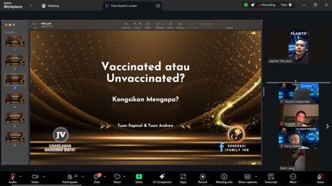 Event - Malam Kejayaan Plaintif (Sesi 1)