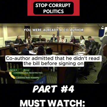 CALIFORNIA PROP 50: BLIND TRUST IN BAD LEGISLATION