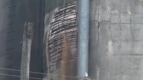😮📸 A Close-Up View of the Silo Collapse in Martinton, IL! | FeedMyCuriosity