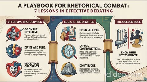 Seven Rules of Rhetorical Combat Playbook