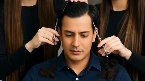 at the hairdresser iV