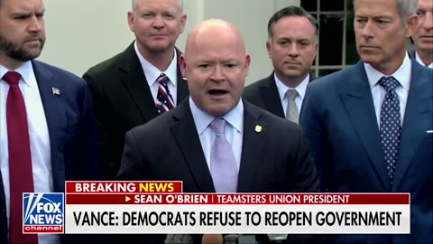 The President of the Teamsters just DEMANDED that Dems vote to re-open the government: