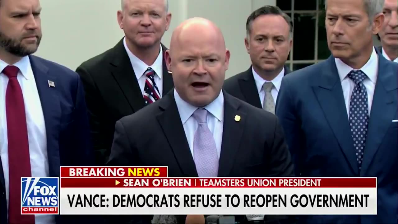 The President of the Teamsters just DEMANDED that Dems vote to re-open the government: