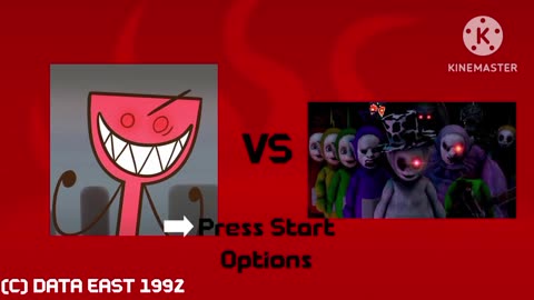 Spade Evil vs. Slendytubbies (United Kingdom Genesis Bootleg) Continue & Game Over