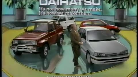 1990 - Drive a Daihatsu Car