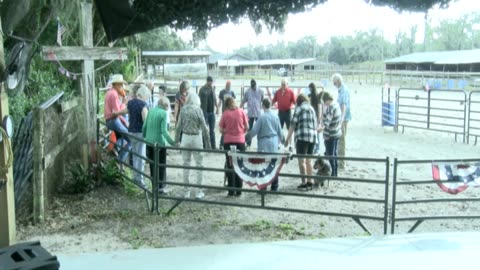 Skipper Calder & Cowboy-up Ministry bring horse training with a message at 11am.