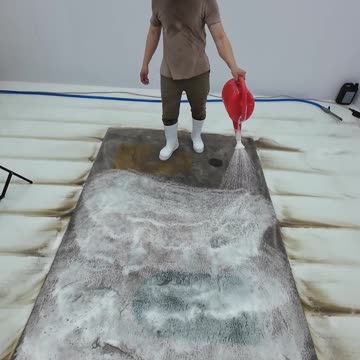 Cleaning The Carpet Was Heavily Flooded With Mud - Satisfying Videos #shorts #capertcleaning