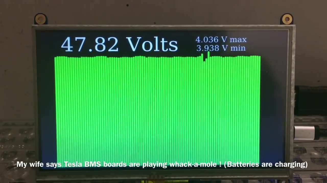 DIY powerwall from a wrecked Tesla Model S (1) thomas massie