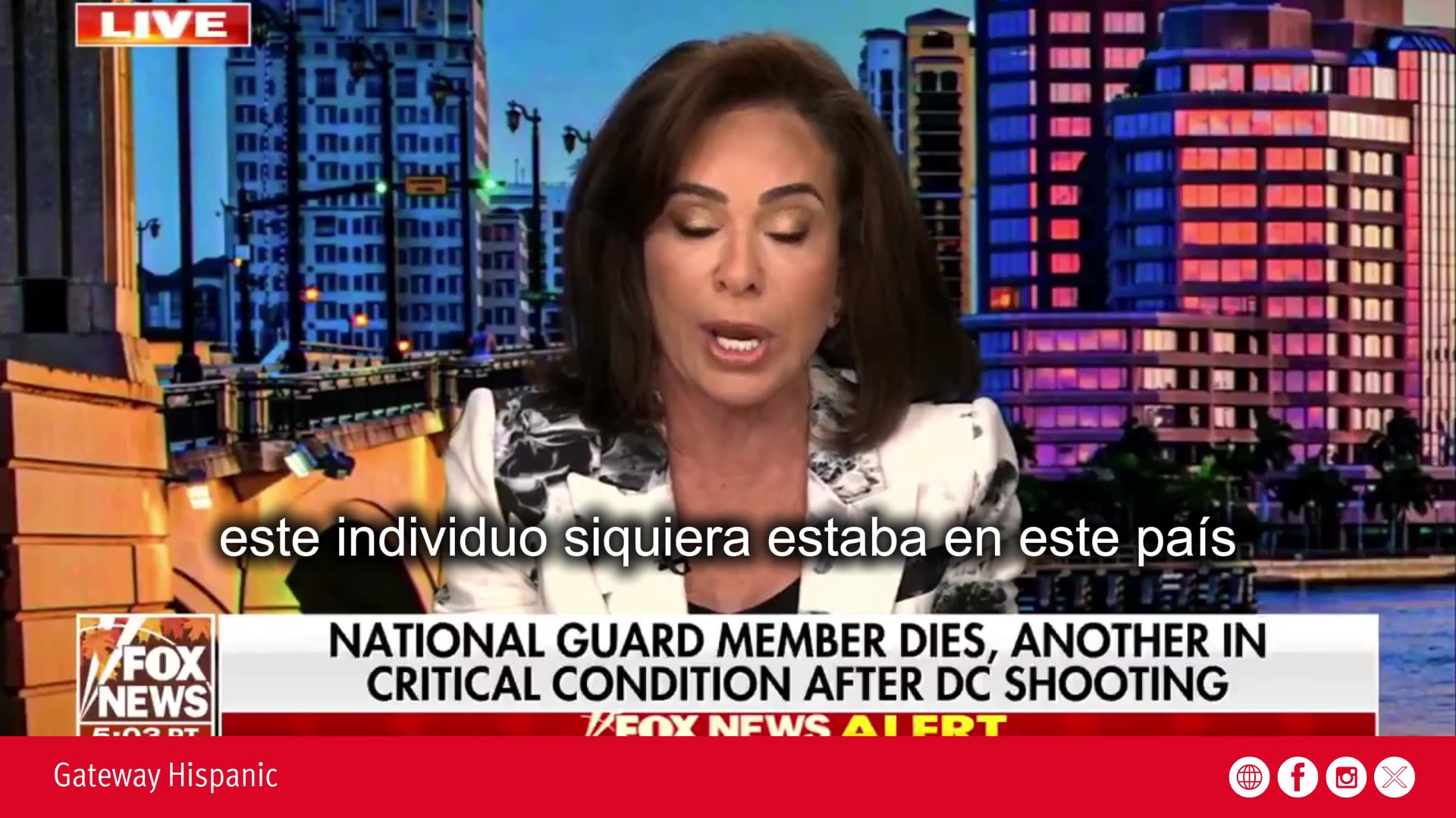 Jeanine Pirro announces upgraded charges against suspected DC shooter