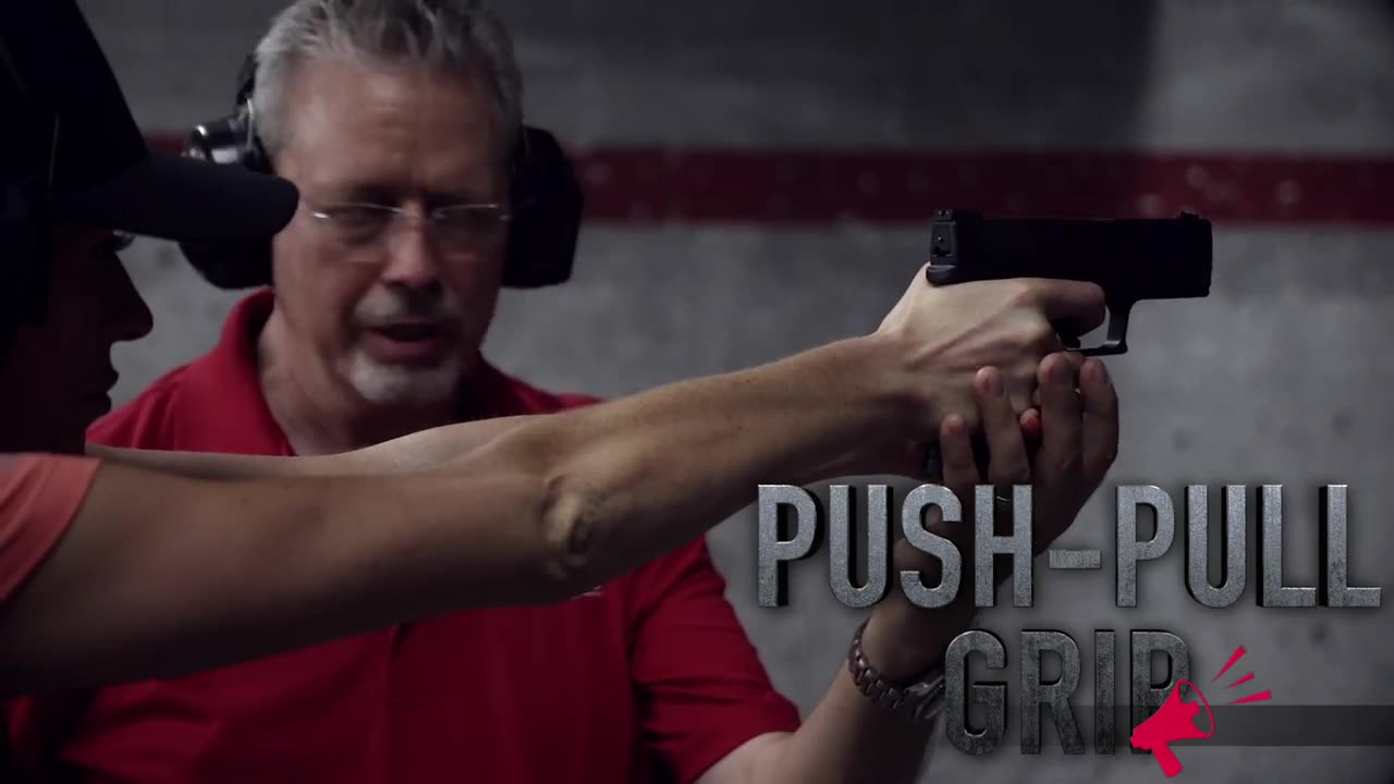 Faith Goldy behind a 9mm!