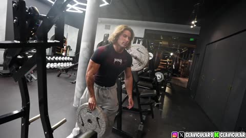 Clavicular meets Alex Eubank