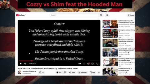 Cozzy vs Shim feat the Hooded Man