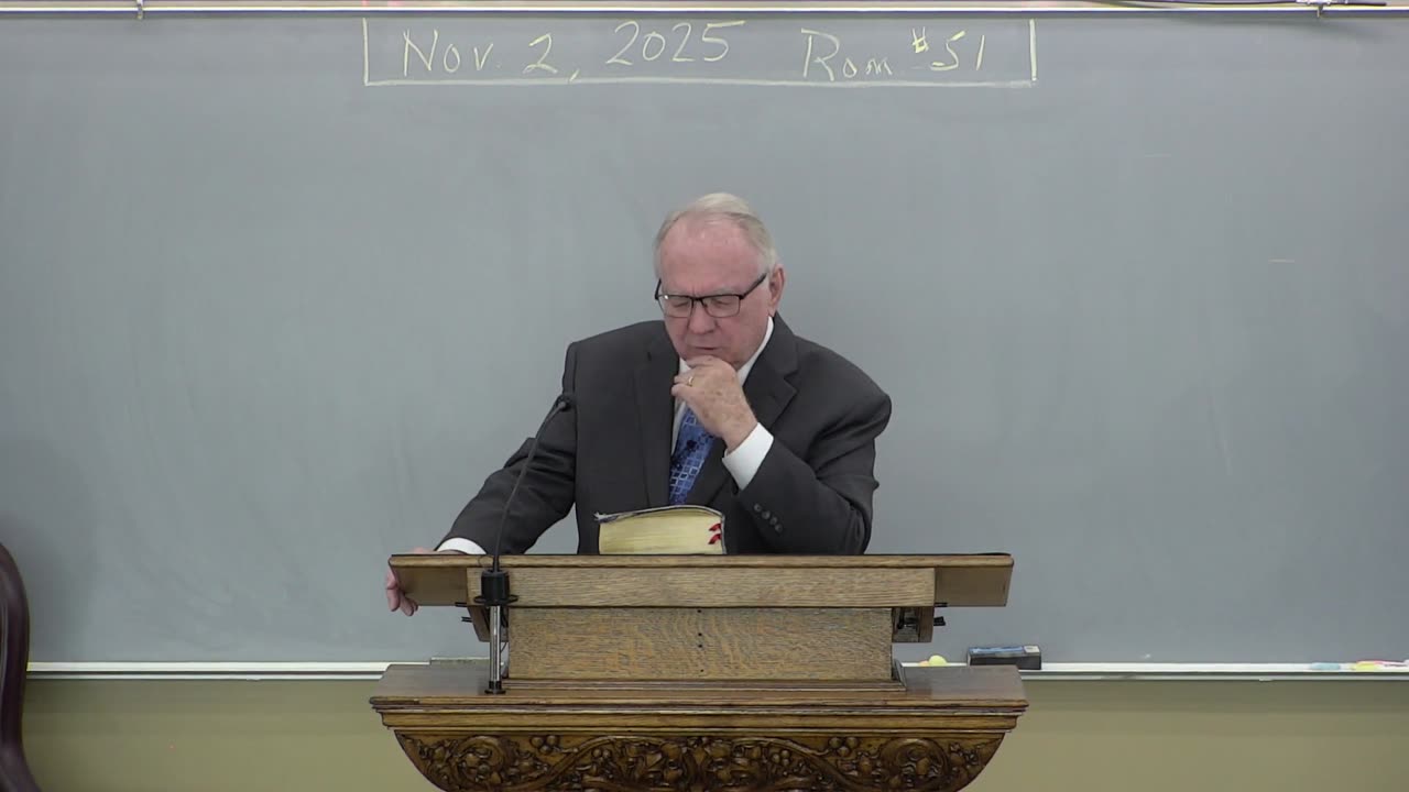 Romans Study #51 (Pastor: Richard Jordan)