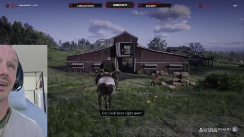 Playing Red Dead redemption II