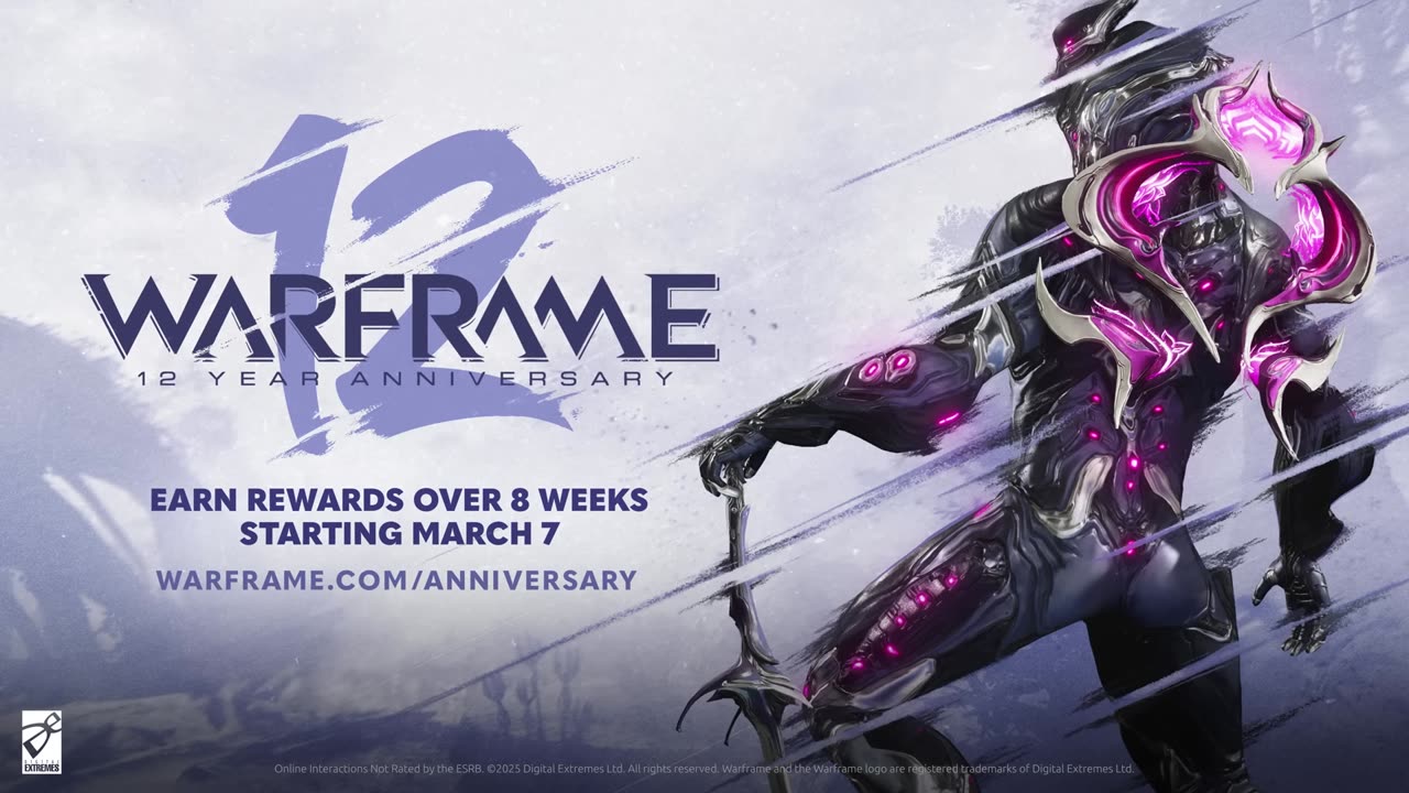 Warframe - Official 12-Year Anniversary Trailer