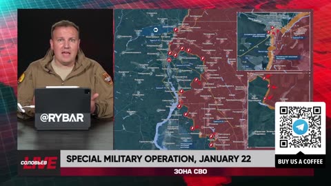 ►🇷🇺🇺🇦🚨❗️⚡️ Rybar Review of the Special Military Operation on Jan.22 2025