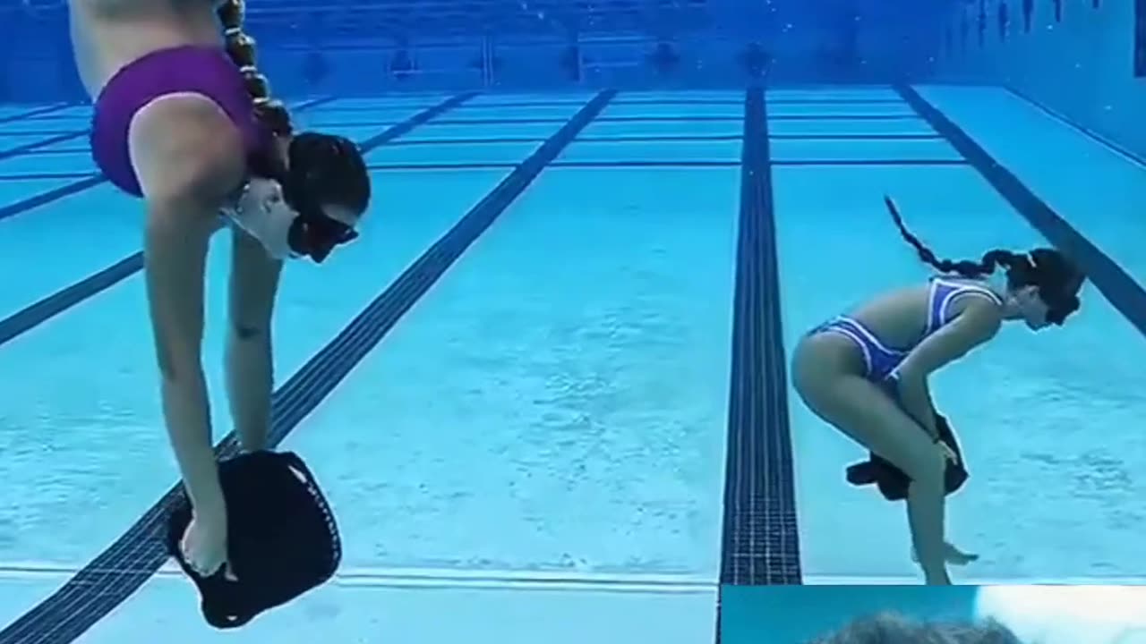 swimming with weights