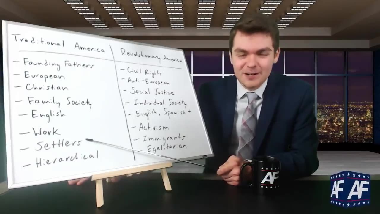 Nick Fuentes on Left vs Right
