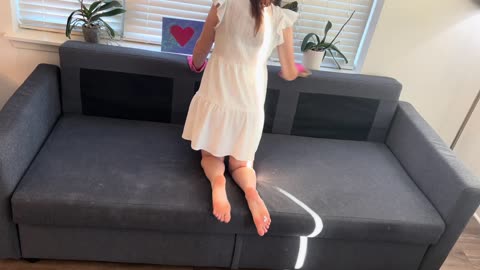 Deep Sofa Cleaning ASMR ｜ Vacuuming, Paper Tearing & Pink Gloves Sounds