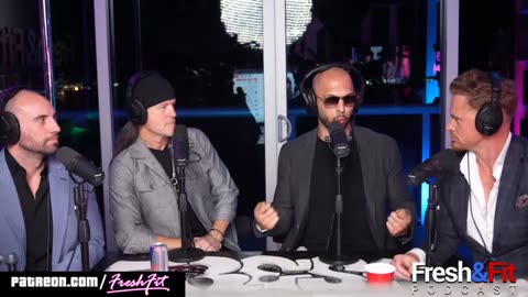 Andrew Tate, Rollo Tomassi, Justin Waller, and Sterling Cooper on Fresh and Fit