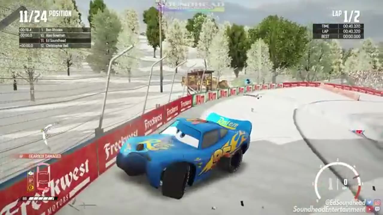 McQueen's Christmas CRASH-FEST! | Wreckfest