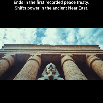 Battle of Kadesh 1274 BC Egypt vs Hittites Ancient Warfare #AncientBattles