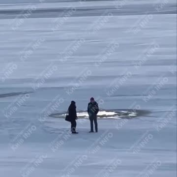 Mysterious Ice Situation in Kyiv: Where Did the Truck Go?