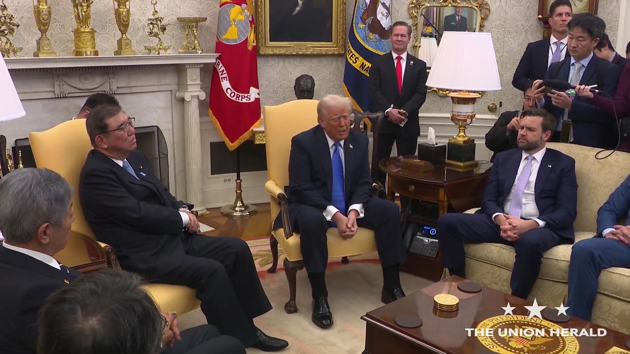 President Trump Meets with Japanese Prime Minister Ishiba