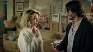 3000 Miles Movie Clip (Ana de Armas seducing Keanu Reeves)