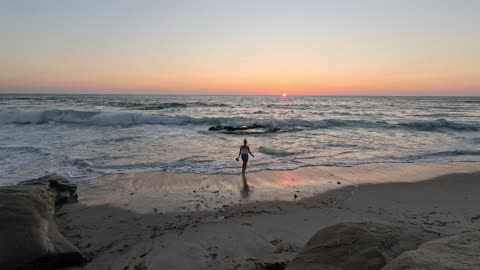 Windansea - SUNSET Shoreline Beauty #lajolla #sandiego #gopro 4K