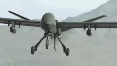 Combat drone Mojave 🇺🇸 armed with twin Dillon Aero DAP-6 gun