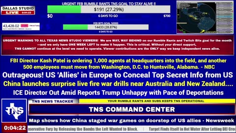 TNS LIVE: WATCHING CHINA MILITARY MOVEMENTS NEAR AUSTRALIA||WILL POPE RESIGN||LIVE NEWS UPDATES