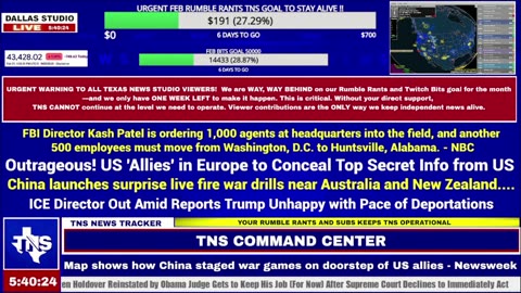 TNS LIVE: WATCHING CHINA MILITARY MOVEMENTS NEAR AUSTRALIA||WILL POPE RESIGN||LIVE NEWS UPDATES