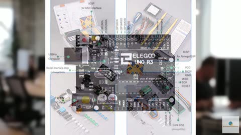 ELEGOO UNO Project Super Starter Kit with Tutorial and UNO R3 Board Compatible w