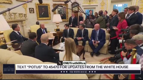 President Trump says the military is involved in the construction
